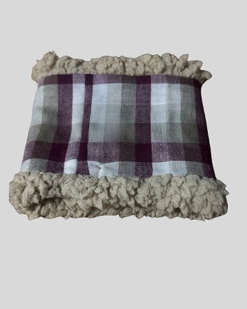 GOLA GOLÊ XADREZ BORDO E BEGE PE