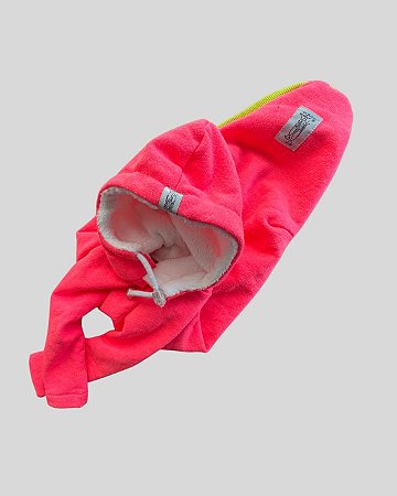 BLUSA DE GALGO ESPECIAL HUG CAP ROSA NEON PE.