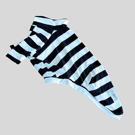 CAMISETA DE GALGO ALGODY COOL PRETA E BRANCA