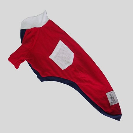 CAMISETA DE GALGO ALGODY DRY VERMELHA