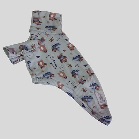 PIJAMA DE GALGO CAN URSO MARINHEIRO