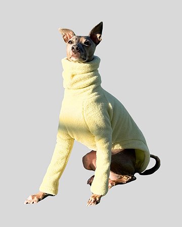 Sob Medida - BLUSA DE GALGO CHAMONIX AMARELA