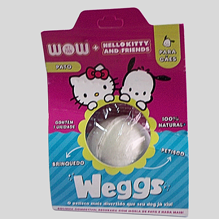 PETISCO - BRINQUEDO COMESTIVEL WEGGS PATO
