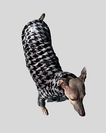 Sob Medida - BLUSA DE GALGO CHAMONIX CINZA E PRETO