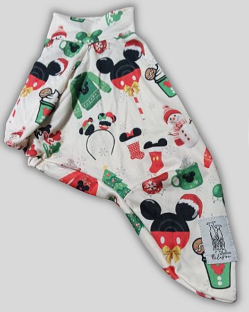 CAMISETA DE GALGO NATAL OFF MICKEY