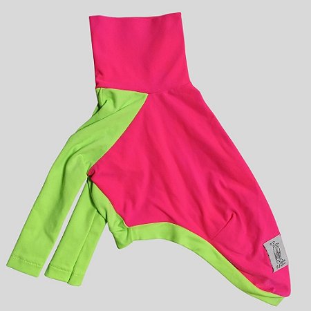 CACHARREL DE GALGO UV PINK E VERDE NEON