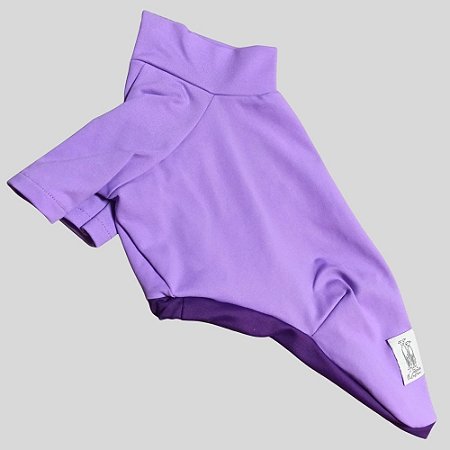 CAMISETA DE GALGO UV LILAS E ROXO