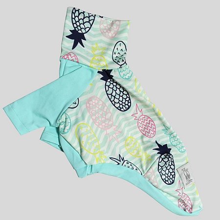 CAMISETA DE GALGO UV ABACAXI VERDE CLARO