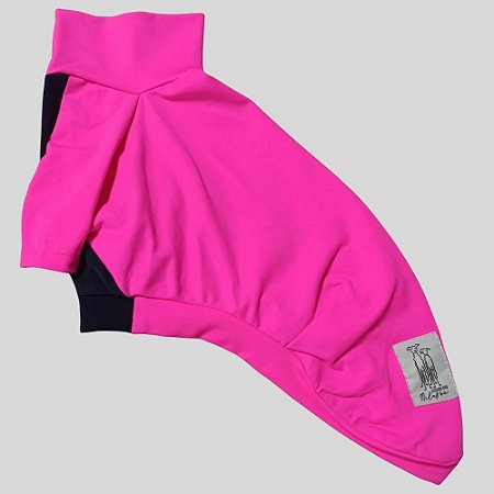 CAMISETA DE GALGO UV PINK E MARINHO