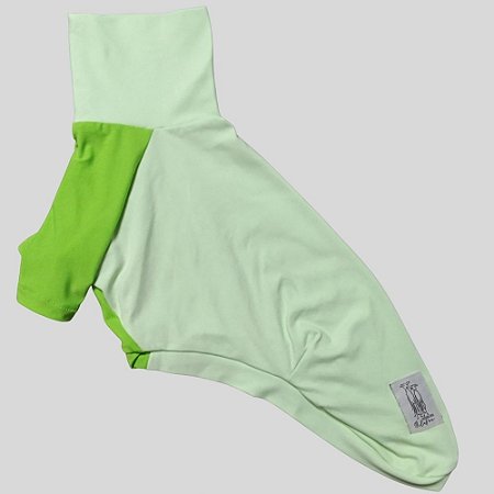 CAMISETA DE GALGO UV VERDE TONS