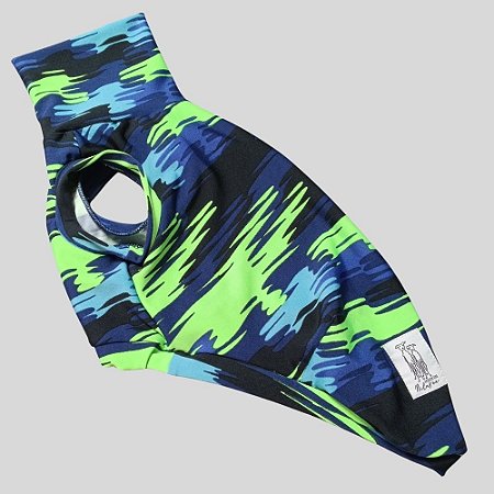 REGATA DE GALGO MIDA AZUL E VERDE