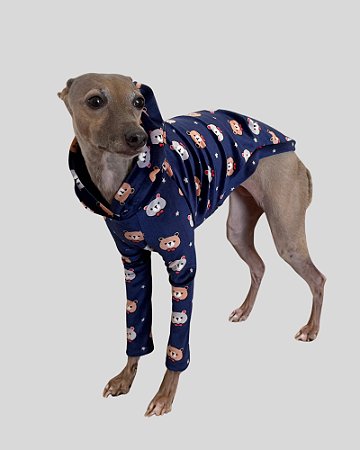BLUSA DE GALGO FIRENZE CAP URSO MARINHO- sob encomenda