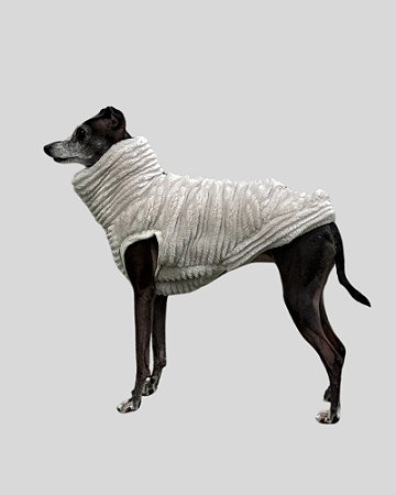 COLETE DE GALGO ASPEN BEGE- sob encomenda