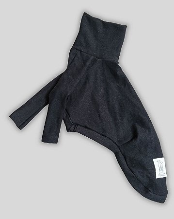 BLUSA DE GALGO MOLETA BLACK