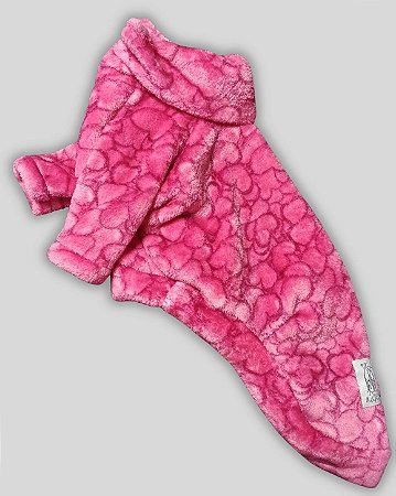 CASACO DE GALGO CHAMONIX PINK CORAÇÃO