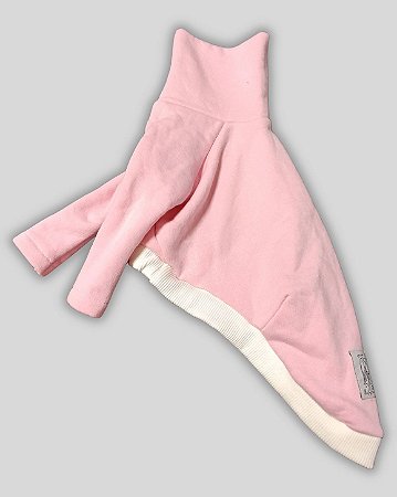 BLUSA DE GALGO HUG ROSA E OFF