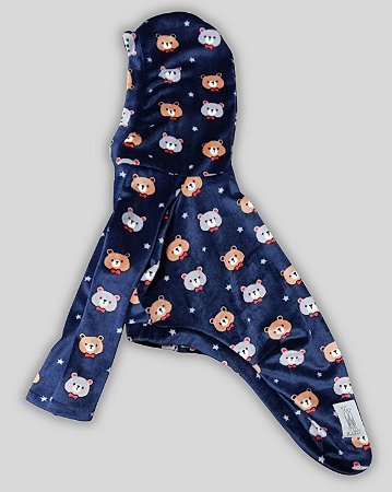 BLUSA DE GALGO FIRENZE BEAR MARINHO CAP