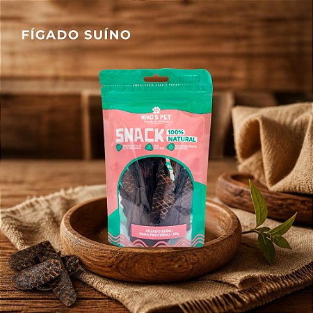 PETISCO NATURAL SNACK FÍGADO SUINO