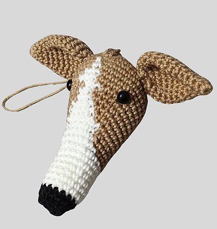 AMIGURUMI GALMIGU BEGE E BRANCO