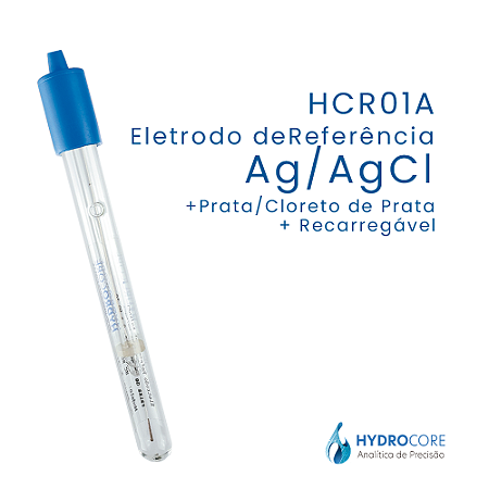 Referência Ag/AgCl Cloreto de Prata HCR01A
