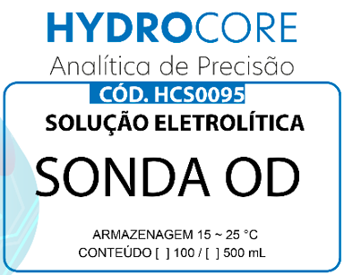 SOLUÇÃO ELETROLÍTICA OXIGÊNIO DISSOLVIDO HCS0095