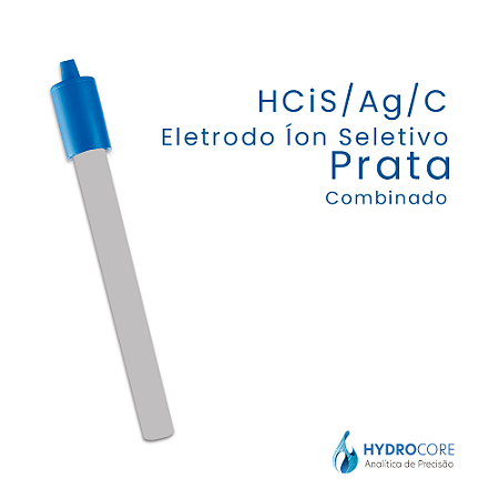 Eletrodo Íon Seletivo (ISE) Prata Combinado