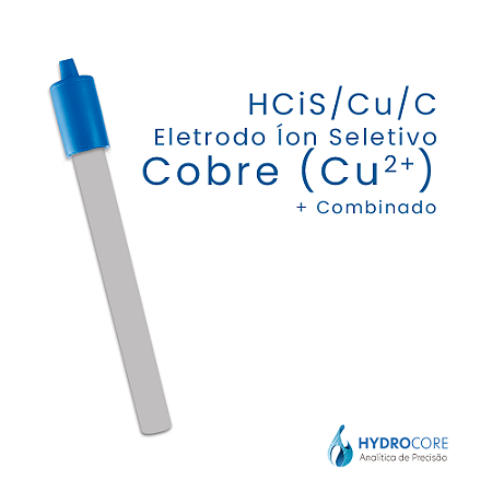 Eletrodo Íon Seletivo (ISE) Cobre Combinado