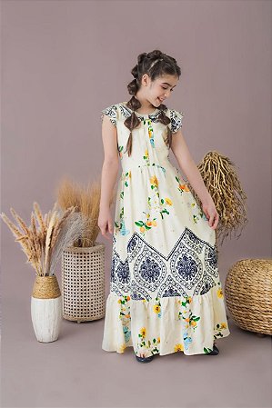 Vestido L Lucy - Coleção Garden