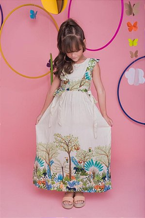 Vestido L Maxime - Coleção Garden