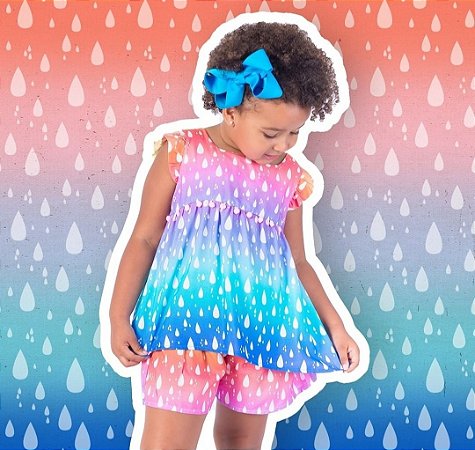 Conjunto Gotinhas de amor