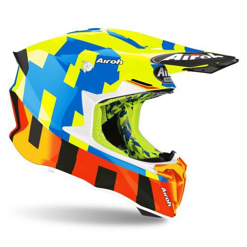 Capacete Airoh Twist 2.0 - Frame Yellow Gloss
