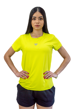 Camiseta Feminina Npnd Elastic Yellow