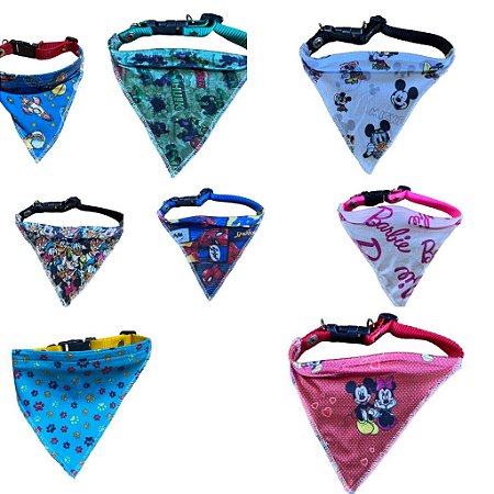 Coleira com Bandana Pet