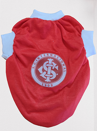 Roupa pet futebol Inter
