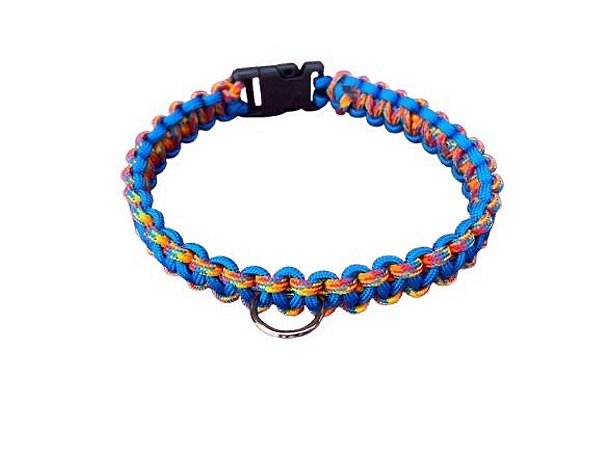Coleira Para Cachorro Pet 100%Artesanal Paracord