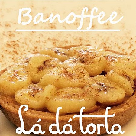 Torta de banana com doce de leite - Banoffe individual