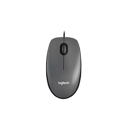 Mouse Logitech M90 USB com Fio - Óptico 1000 DPI
