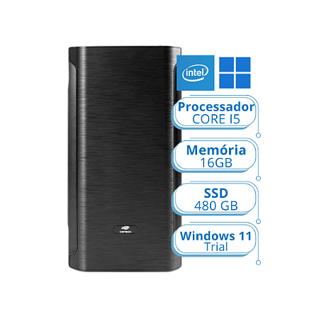 CPU I5 8500 / 16GB RAM / SSD 480GB (KLJ)