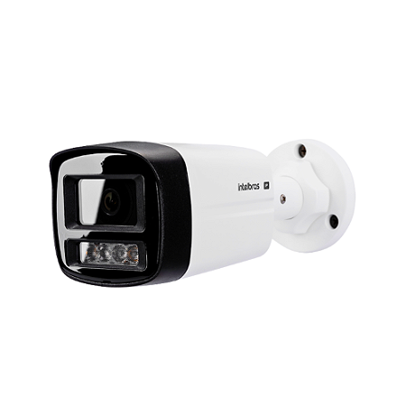 VIP 1220 FC+ B Full Color Câmera IP Inteligente Microfone Embutido 1080p 2MP Intelbras
