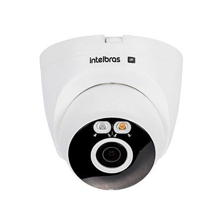 VIP 1220 FC+ D Full Color Câmera IP Inteligente Microfone Embutido 1080p 2MP Intelbras