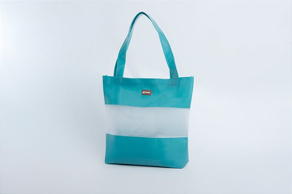 Sacola De Praia, Piscina, Silicone, 39x38x9,5cm Sem Zíper