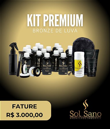 Kit Premium Bronze de Luva