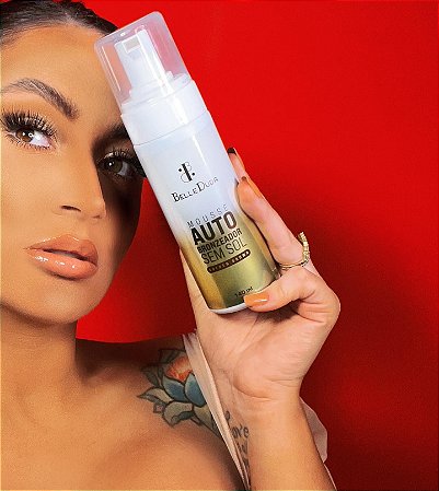 Mousse Autobronzeador BelleDuda + Luva Aplicadora