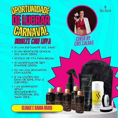 Bronze de Luva - Kit completo com o Curso by Cris Caldas