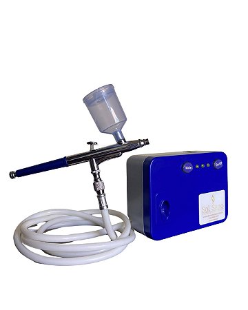 Mini Compressor Para Bronzeamento Á Jato