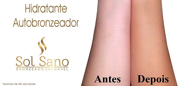 Hidratante Autobronzeador Sol Sano (Nova embalagem)