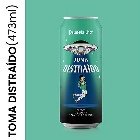 CERVEJA TOMA DISTRAIDO TRIPEL LATA 473ML UNIDADE