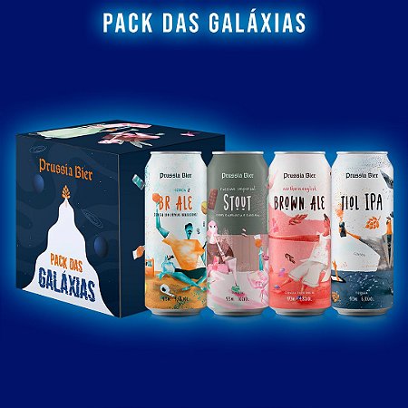 Pack das Galáxias - 4 latas 473ml