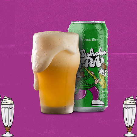 CERVEJA MILKSHAKE IPA COM COCO LATA 473ML UNIDADE