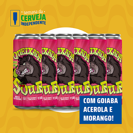 Sucuri Queixada Sour - 6 Latas 473ml